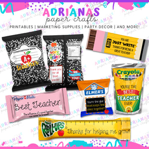 Teacher Appreciation PHYSICAL Bundle