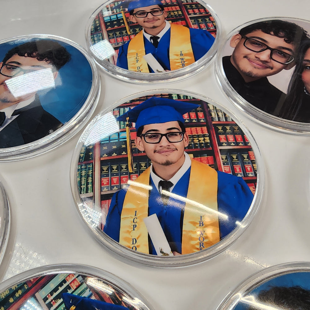 3" Custom Buttons