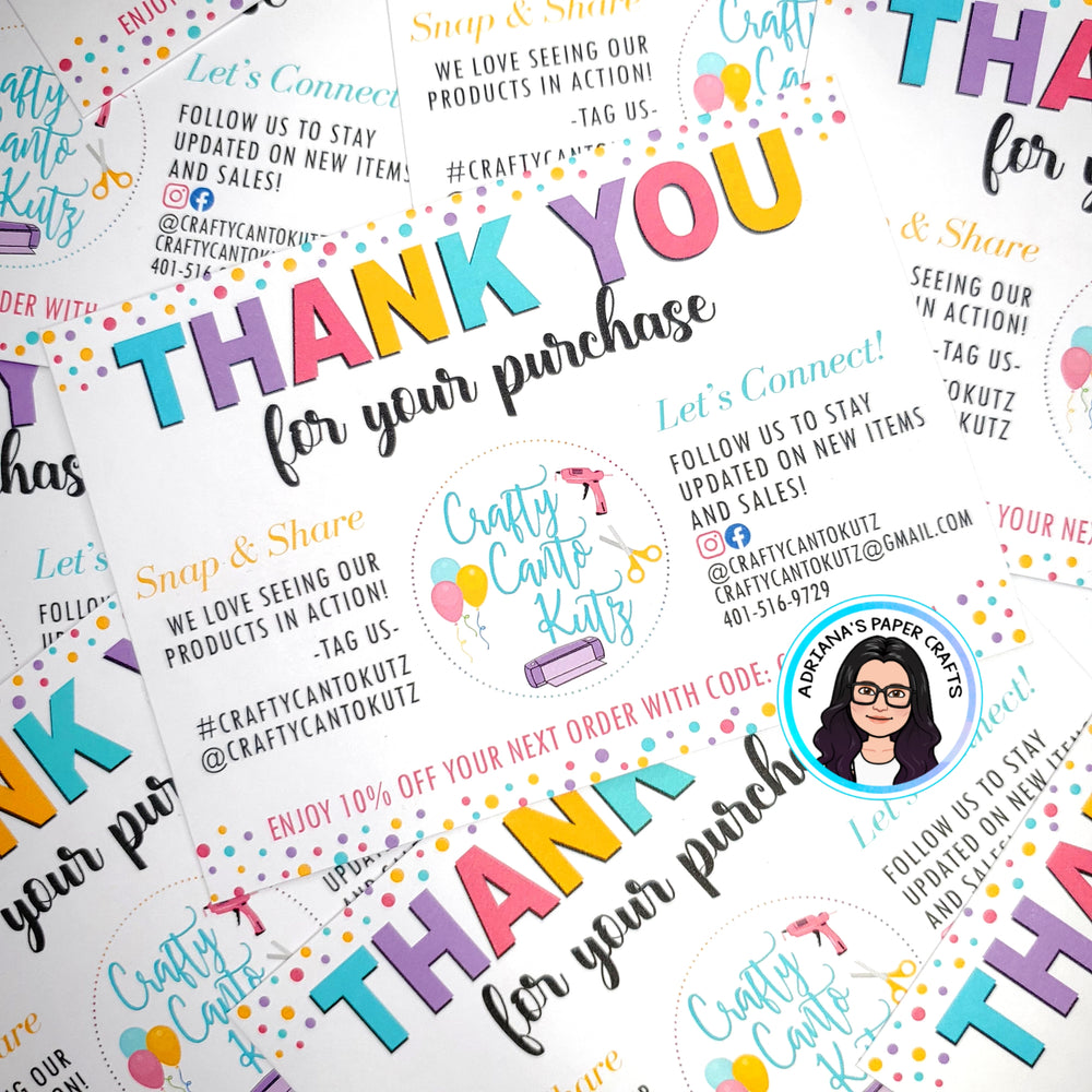 Printable Thank You Cards