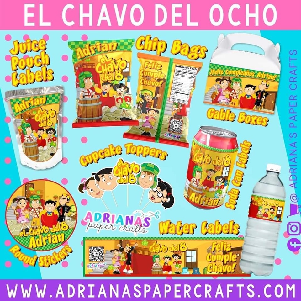 Soda Can Labels - Set of 12