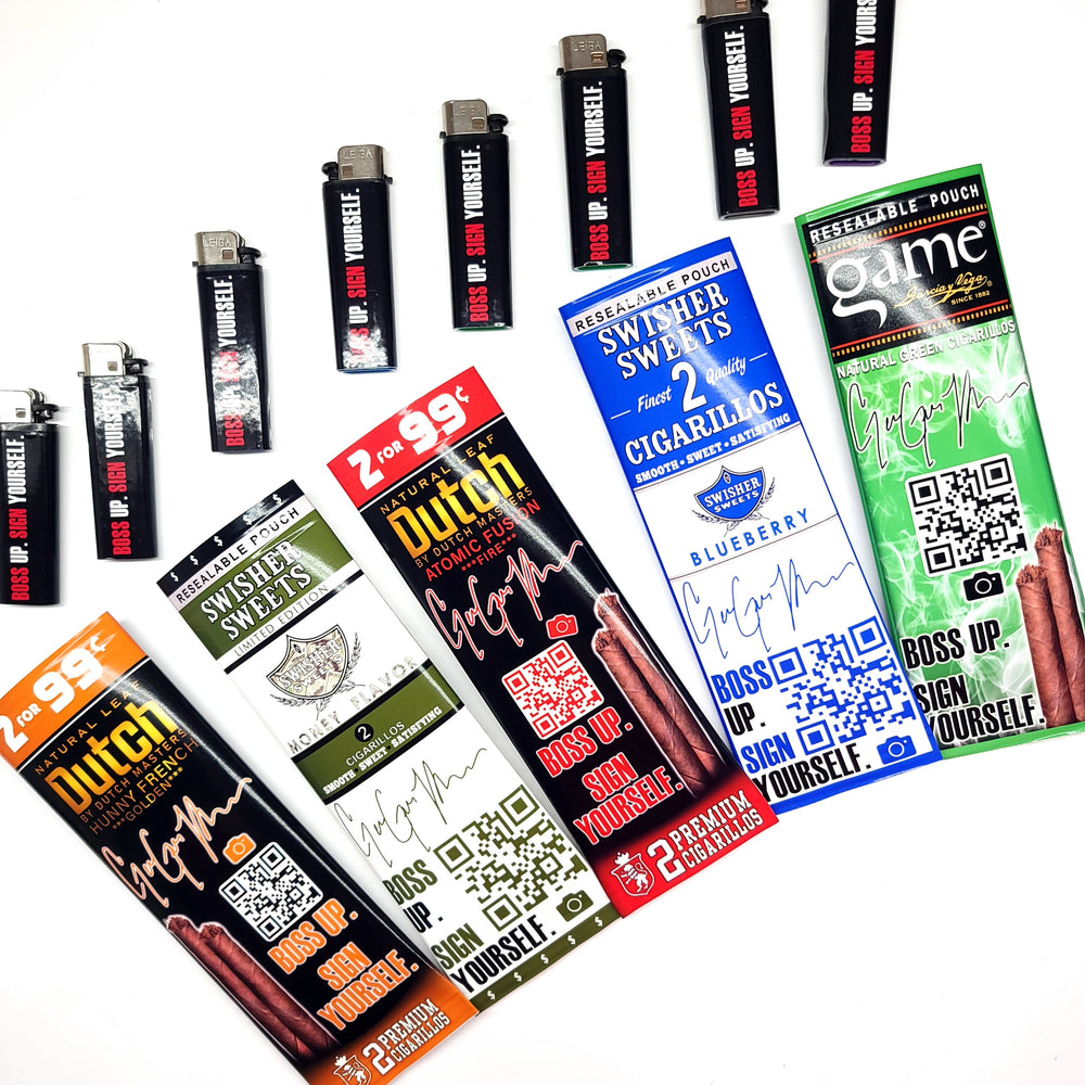 Custom Cigarillo Wrapper (Wrapper Only)