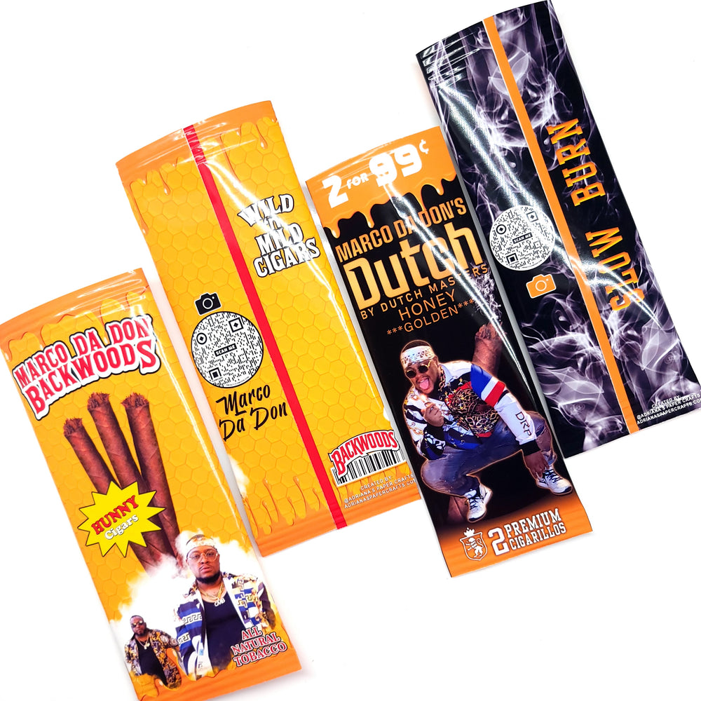 Custom Cigarillo Wrapper (Wrapper Only)