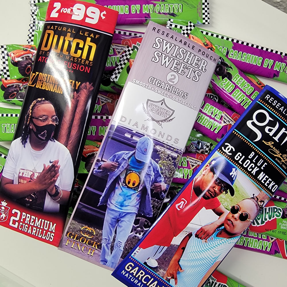 Custom Cigarillo Wrapper (Wrapper Only)