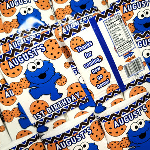 Cookie Monster Single Cookie Treat Bag
