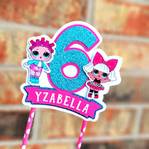 LOL Dolls Cake Topper