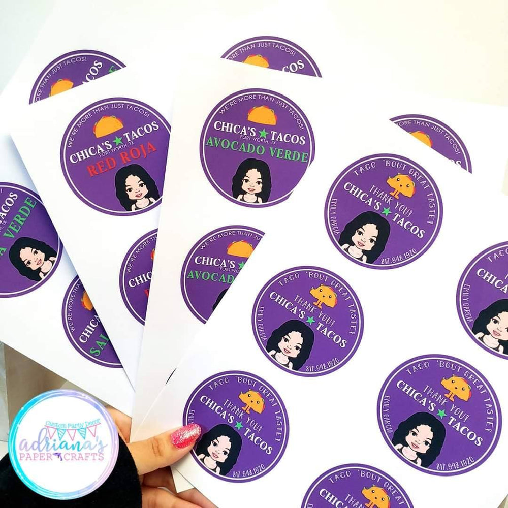 Printable Round Labels