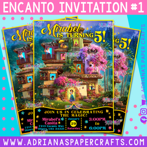 Encanto Party Invitation