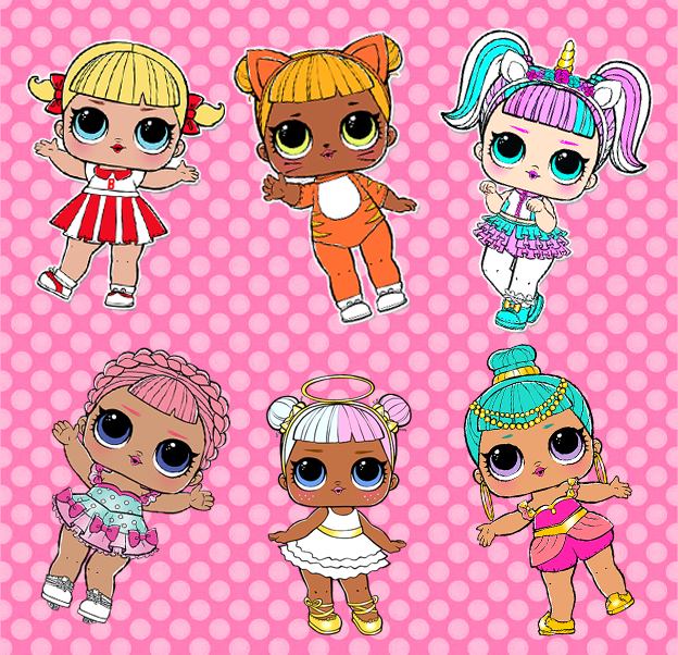 Lol Surprise Doll Die Cuts