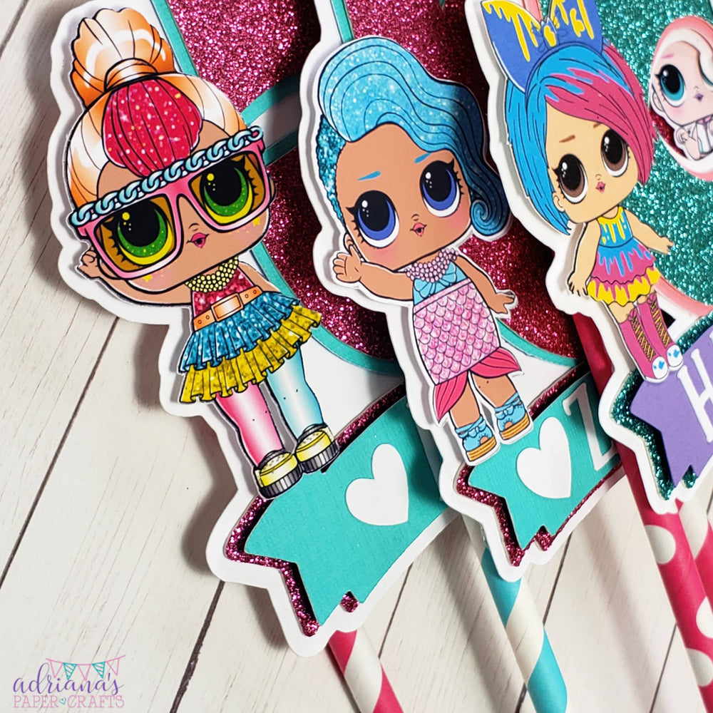 LOL Dolls Cake Topper