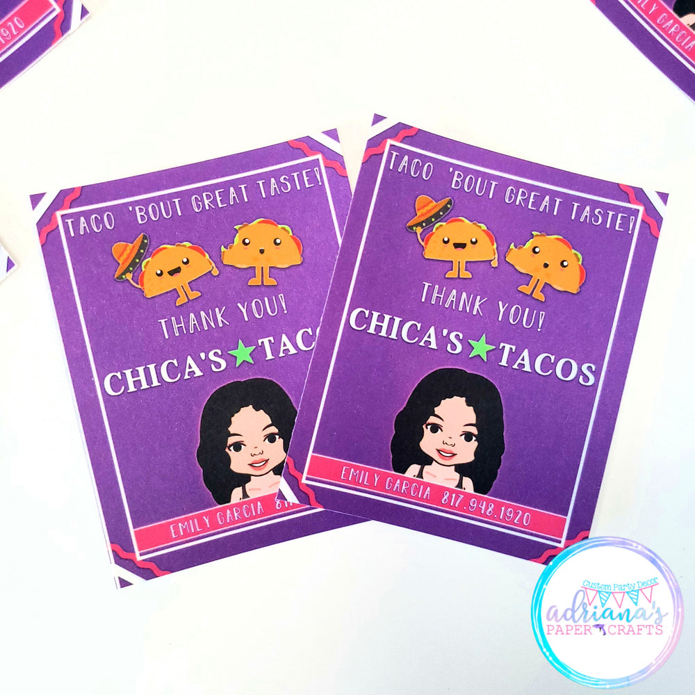 Mini Wine Labels