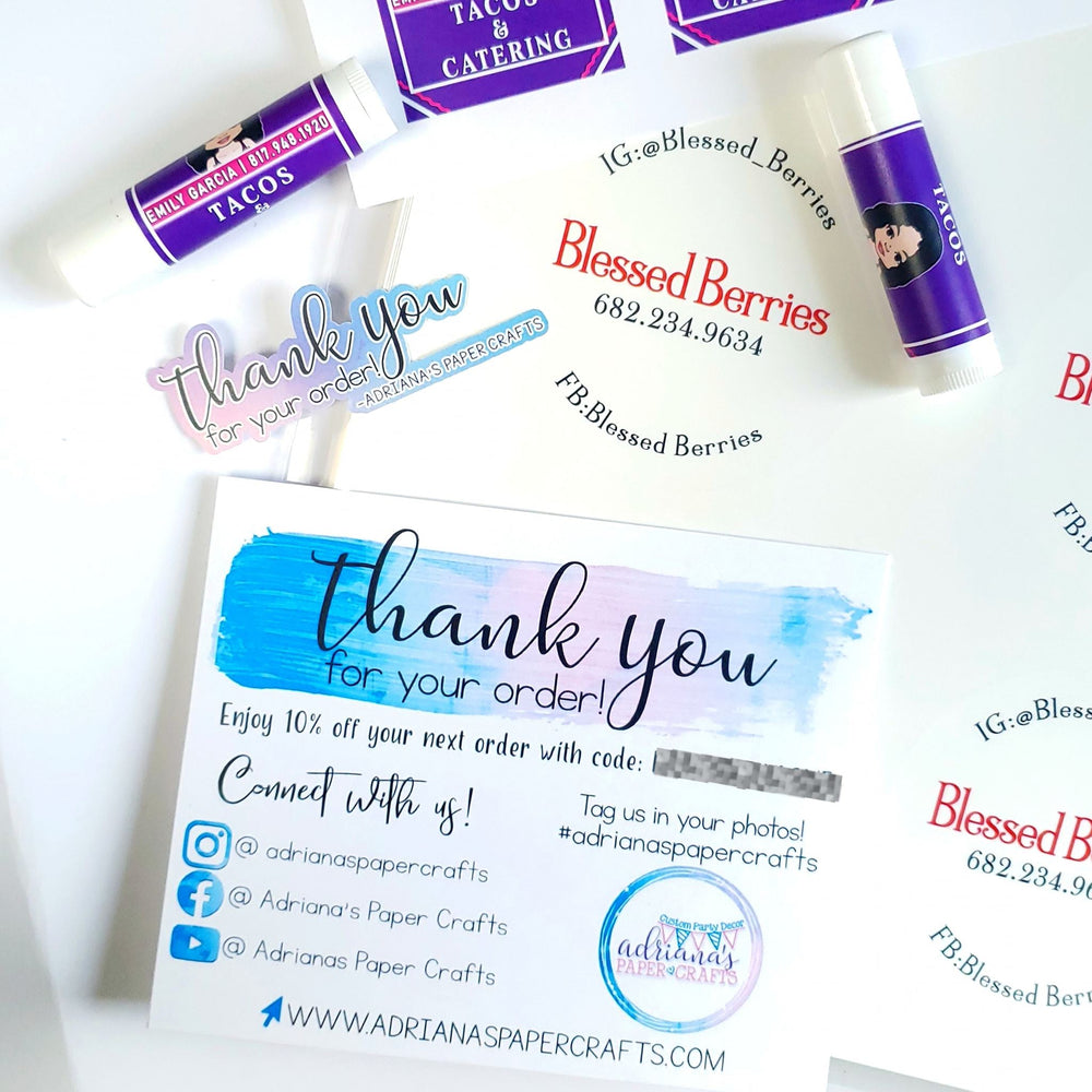 Printable Thank You Cards