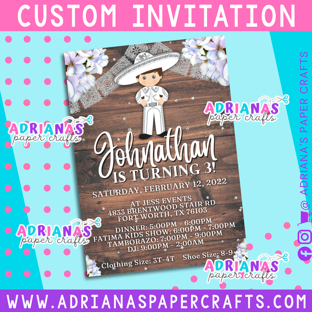 Custom Invitation
