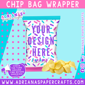 Chip Bag - Wrapper Only