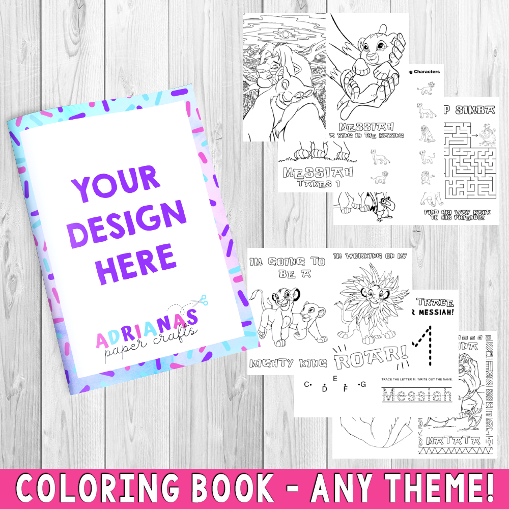 Printable Coloring Book