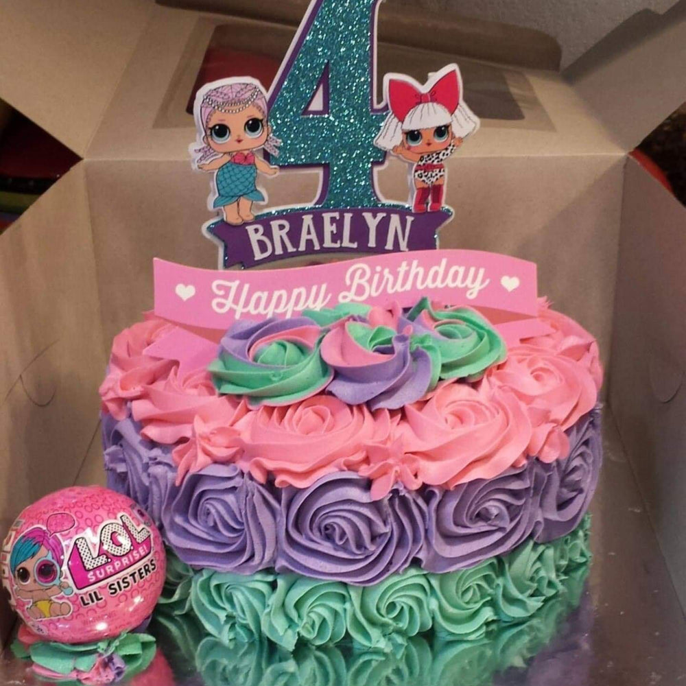 LOL Dolls Cake Topper