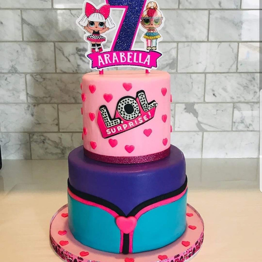 LOL Dolls Cake Topper