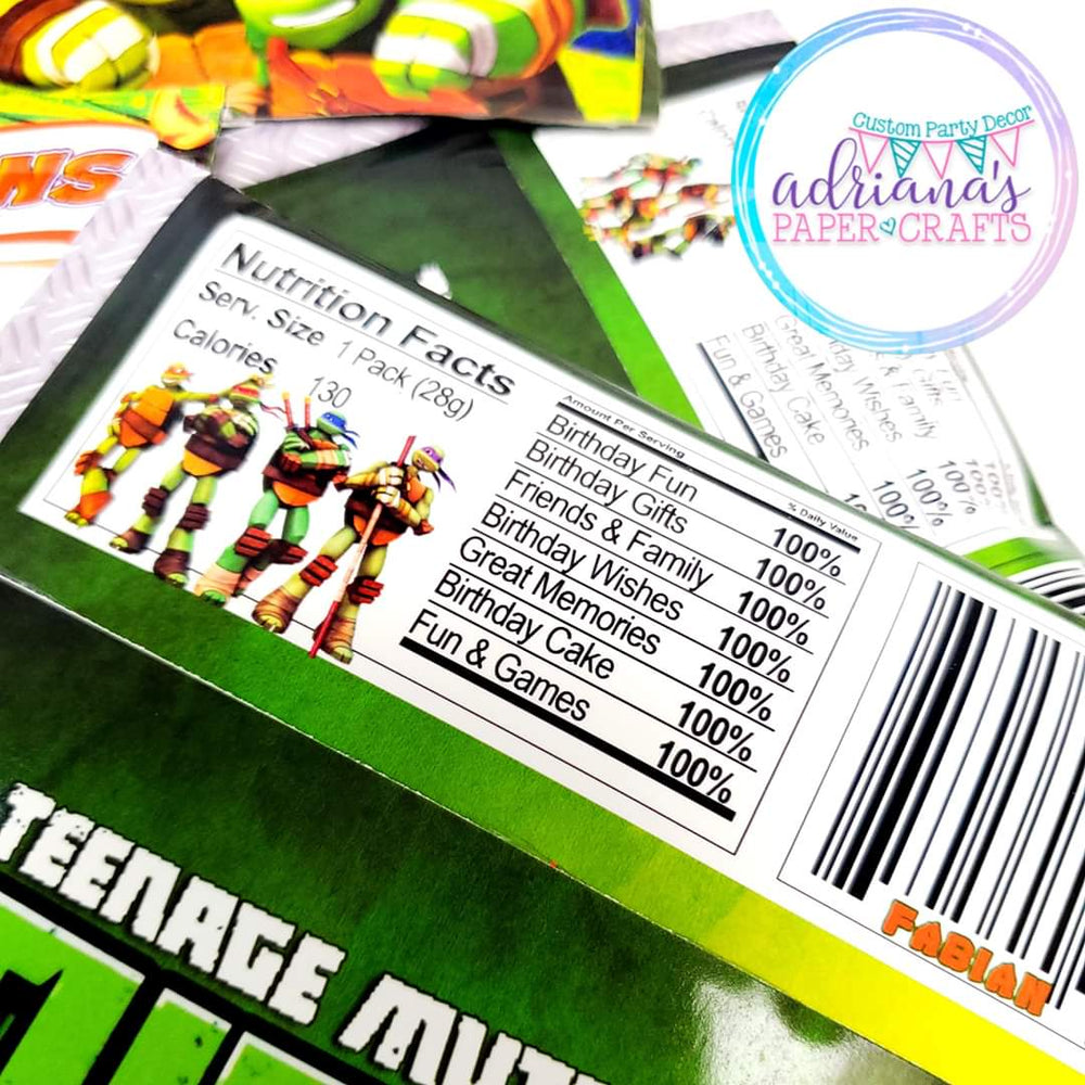 Mini Cookies Wrappers