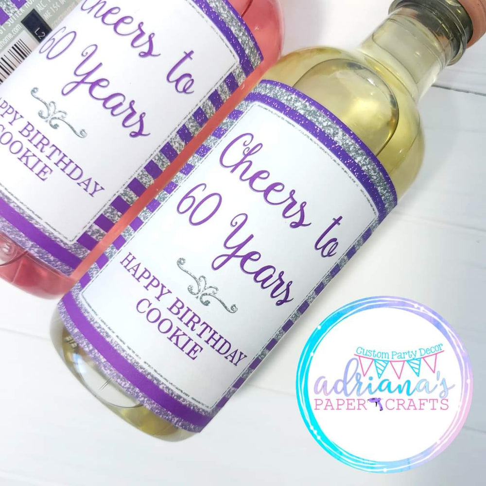 Mini Wine Labels
