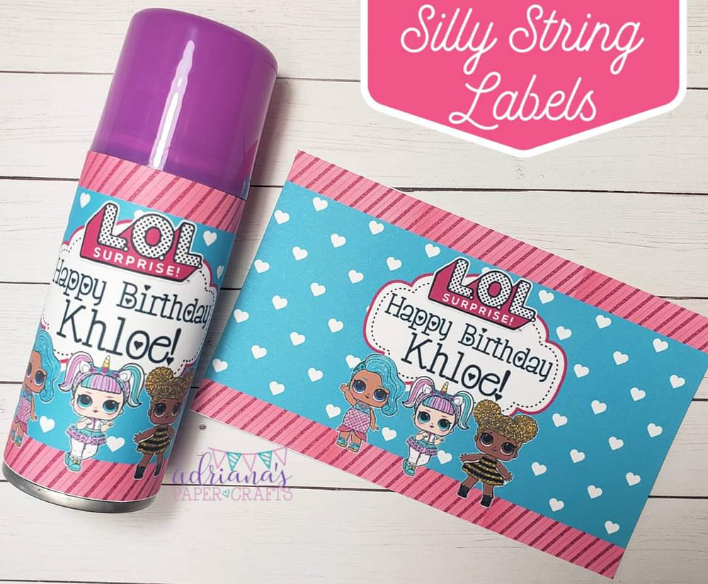 Silly String Wrappers