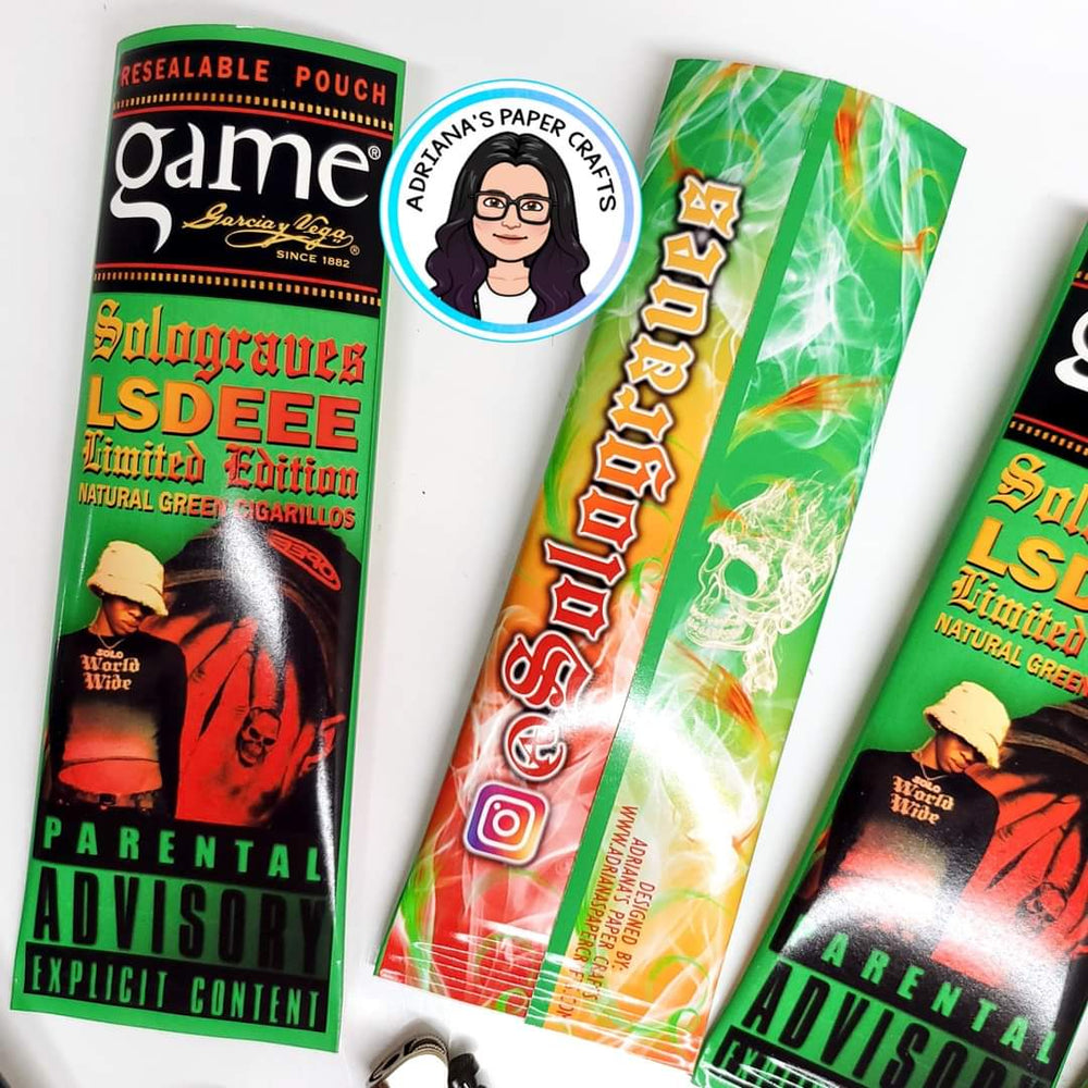 Custom Cigarillo Wrapper (Wrapper Only)