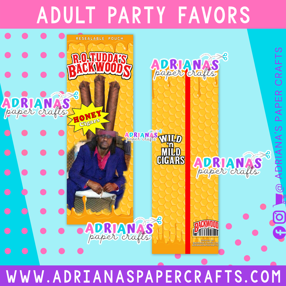 Printable Custom Cigarillo Wrapper