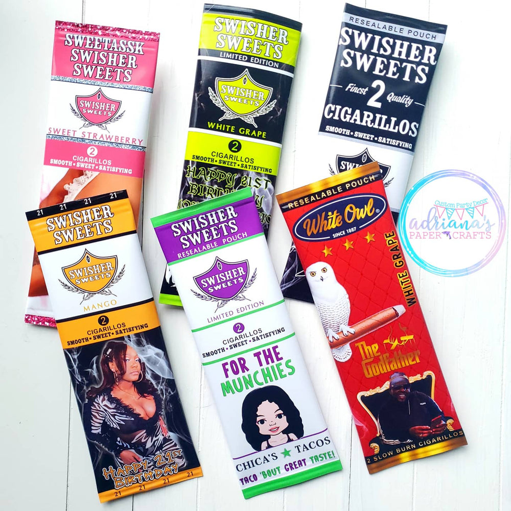 Custom Cigarillo Wrapper (Wrapper Only)