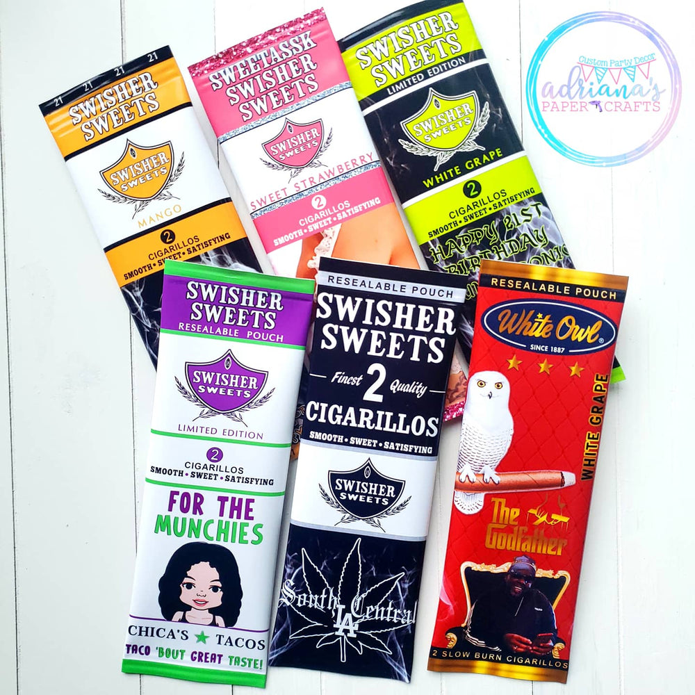 Custom Cigarillo Wrapper (Wrapper Only)