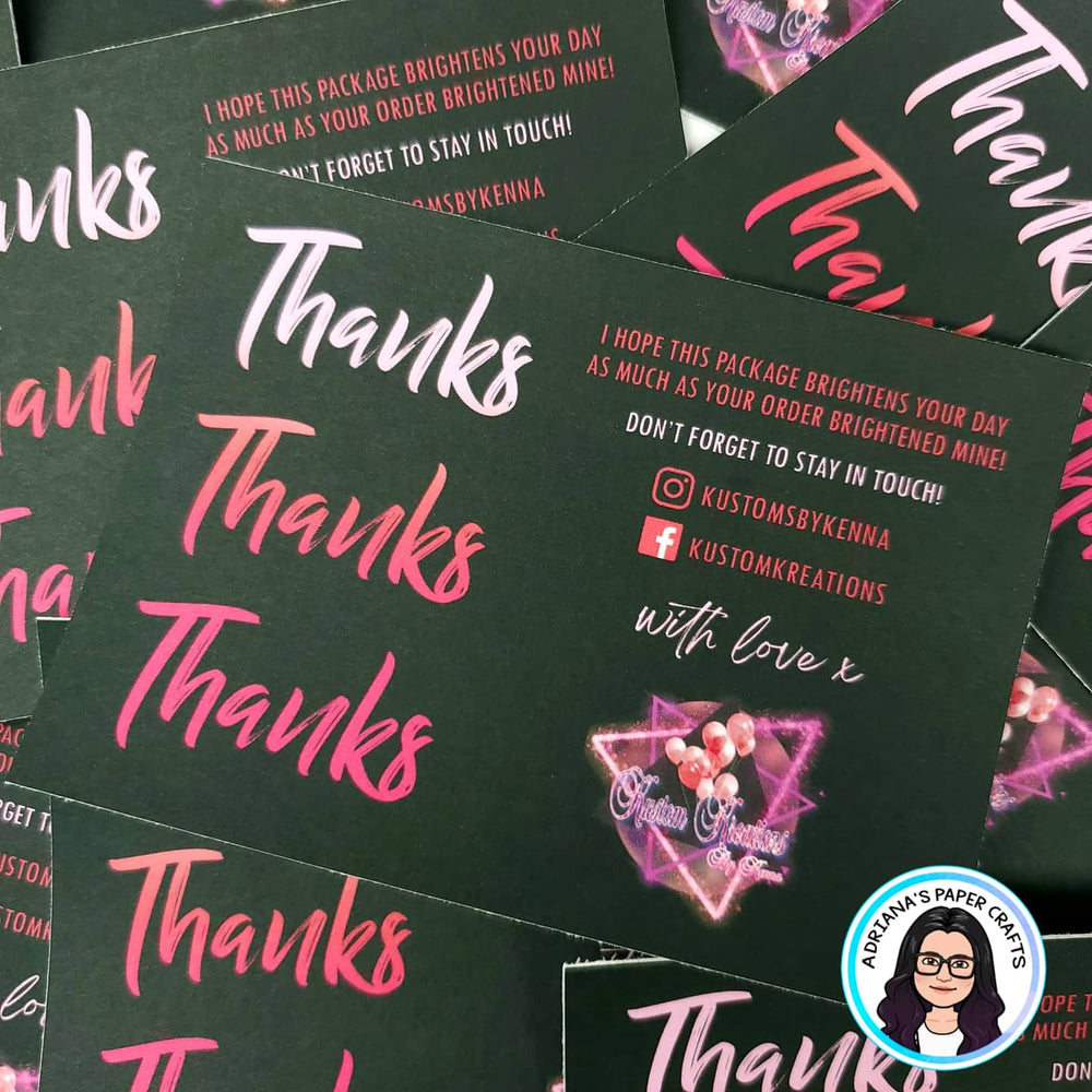Printable Thank You Cards