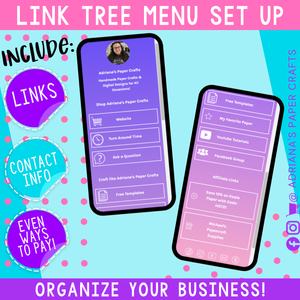 Linktree Menu Set Up