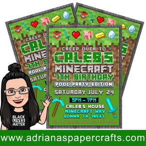 Minecraft Invitation