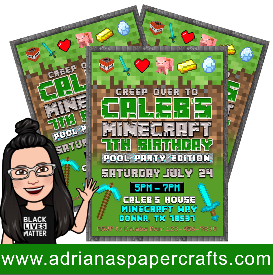 Minecraft Invitation