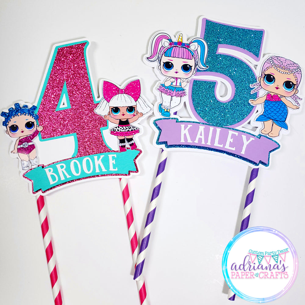 LOL Dolls Cake Topper