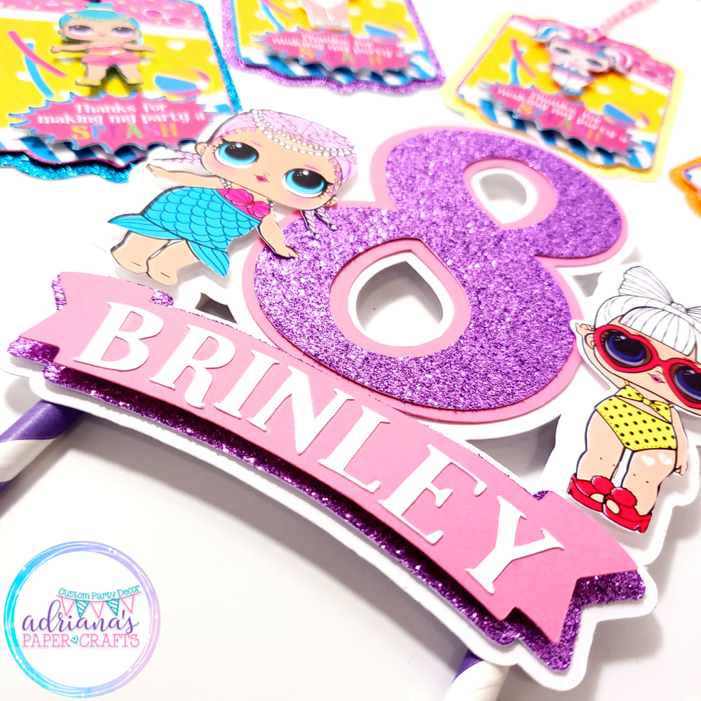 LOL Dolls Cake Topper