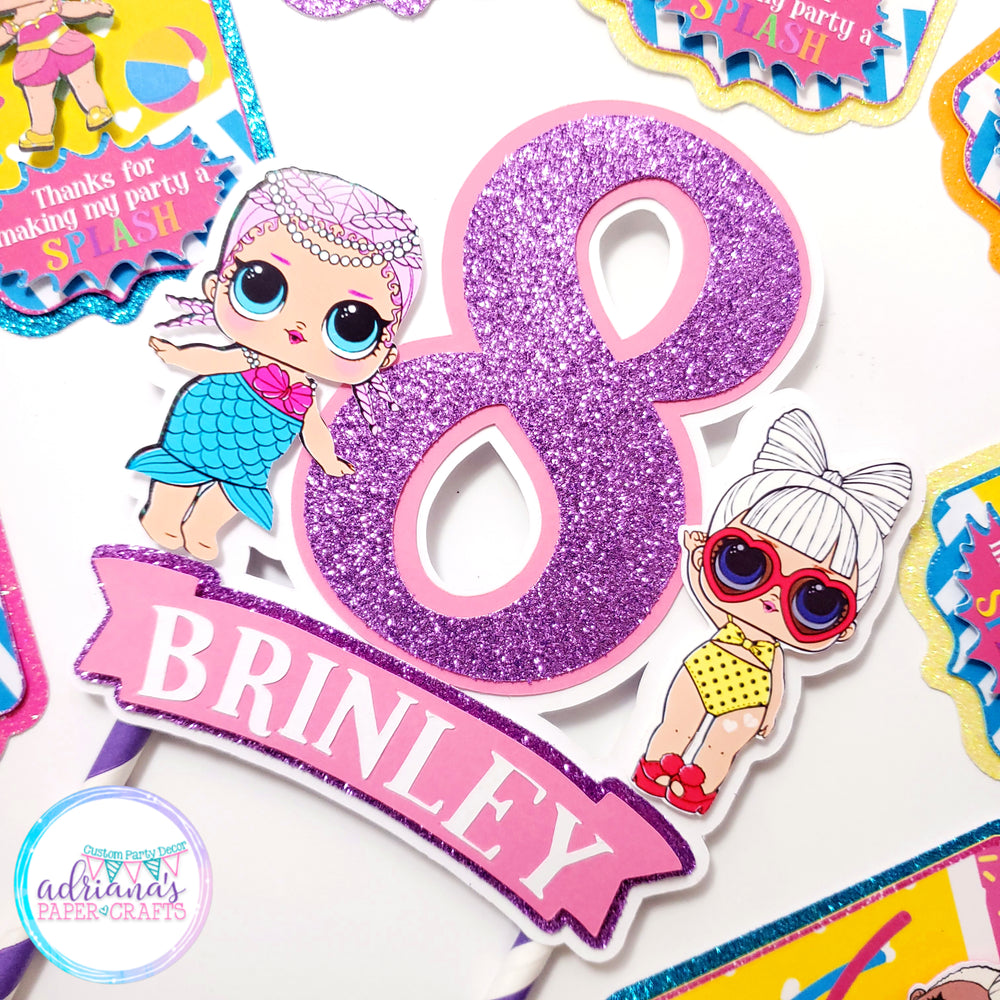 LOL Dolls Cake Topper