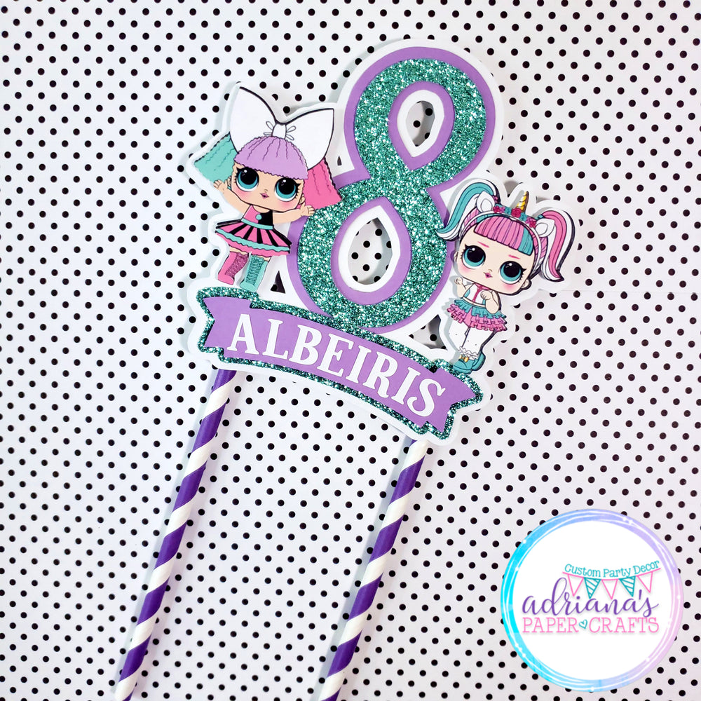 LOL Dolls Cake Topper