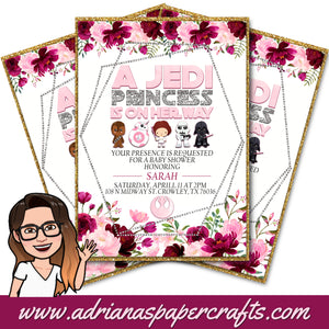 Star Wars Baby Shower Invitation
