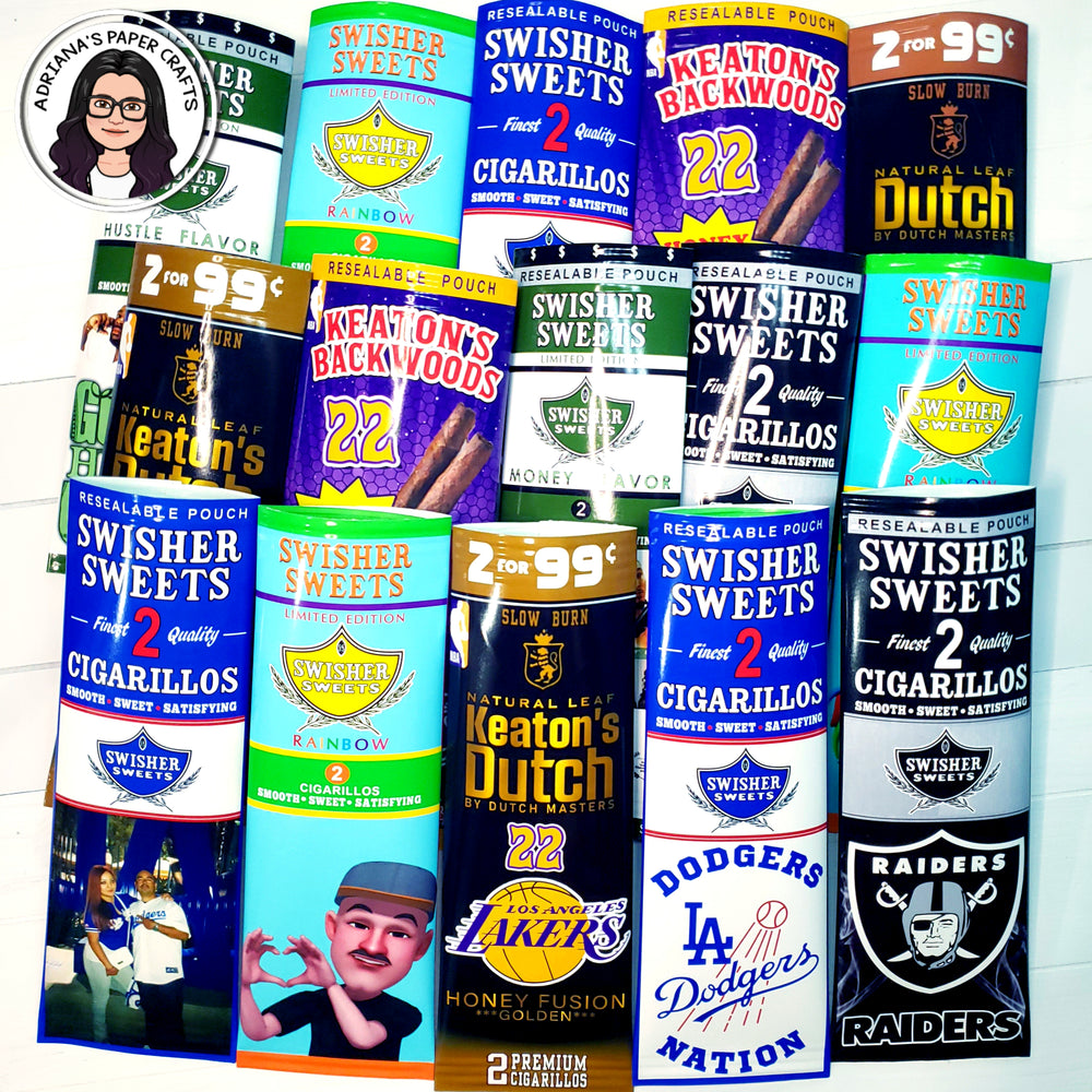 Custom Cigarillo Wrapper (Wrapper Only)