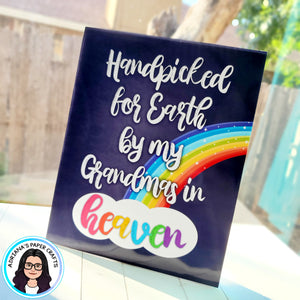 Heaven Sent 8x10 Sign - INSTANT DOWNLOAD