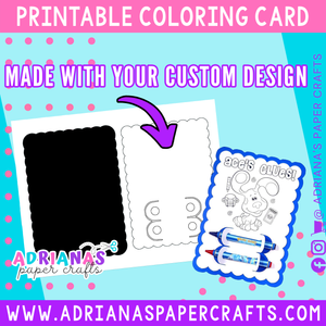 Printable Coloring Cards