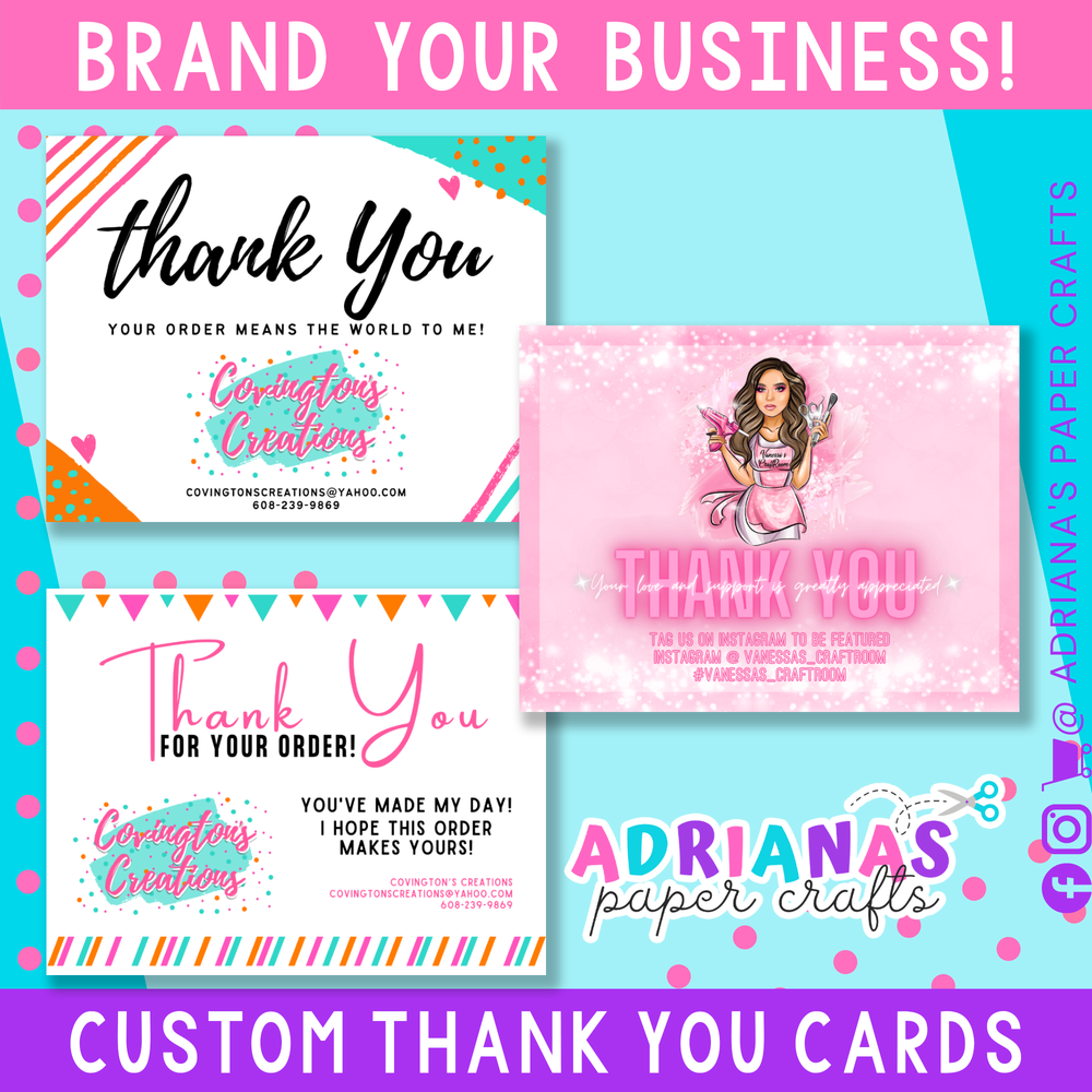 Printable Thank You Cards